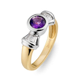 Amethyst & Diamond Ring - Dracakis Jewellers